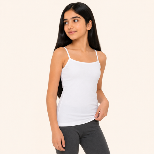 بروتيل بناتي أبيض – تولين 1421 | Toulin Girls Camisole 1421