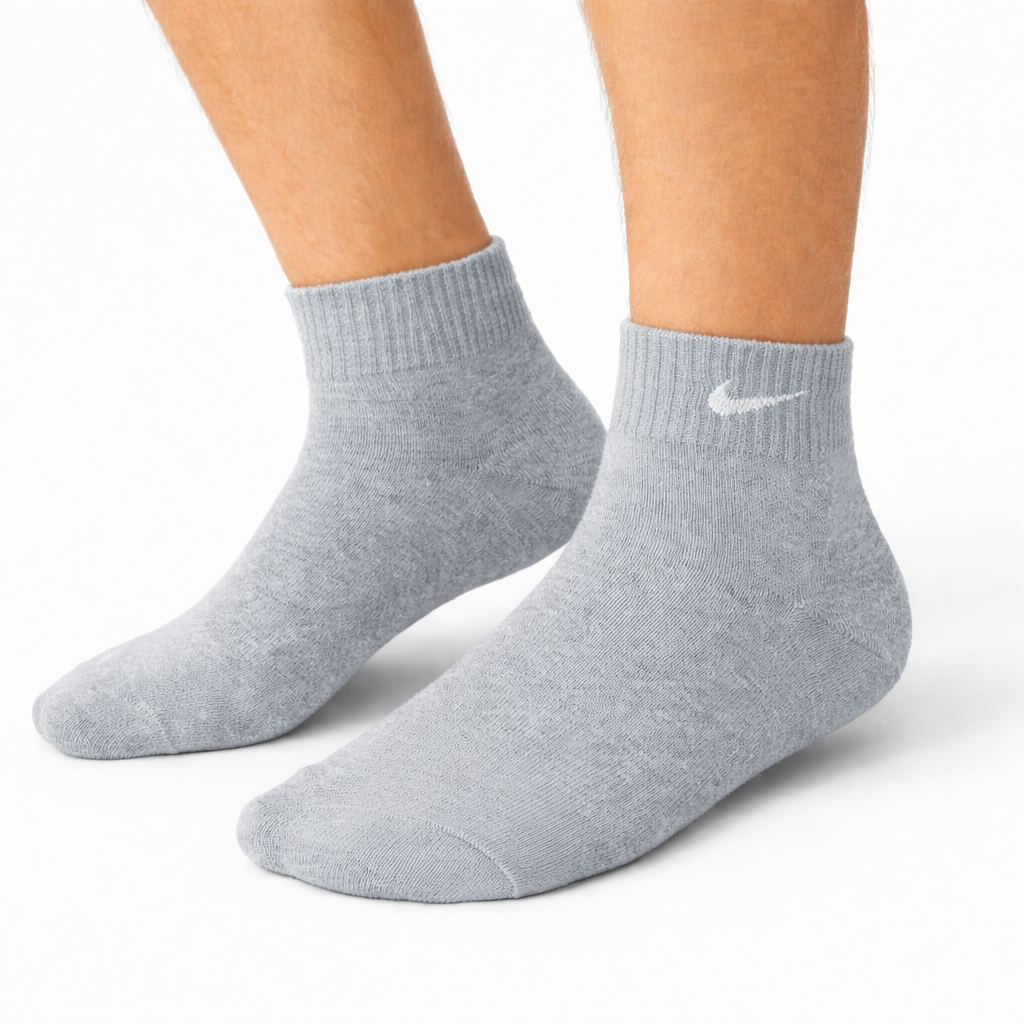 جوارب رياضية رجالية قطنية قصيرة – Men’s Athletic Cotton Short Socks