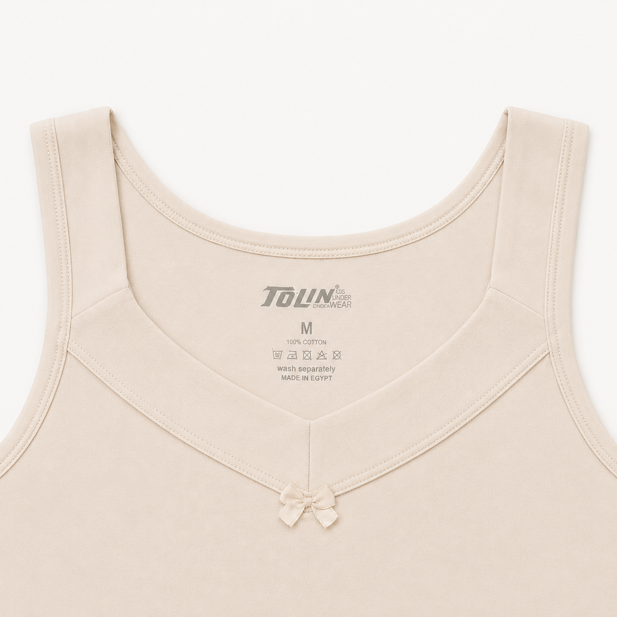 1214 | شيال نسائي قطني – Tolin تولين | Women’s Cotton Camisole