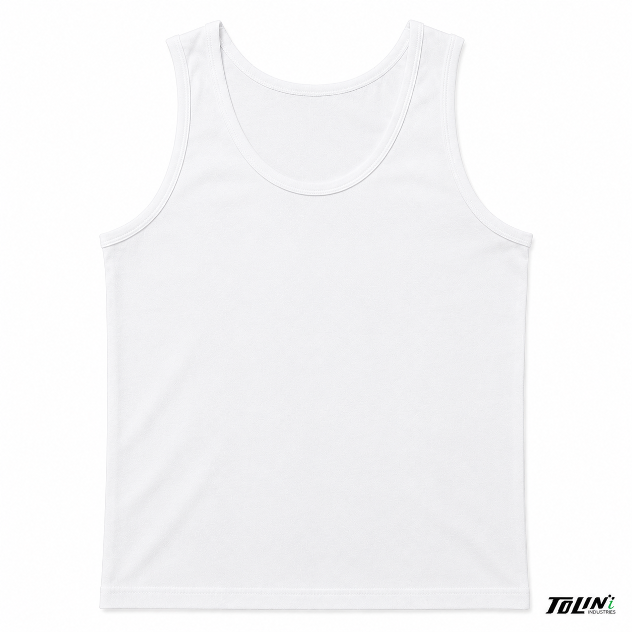 شيال رجالي أبيض تولين – Tolin | Men's White Tank Top