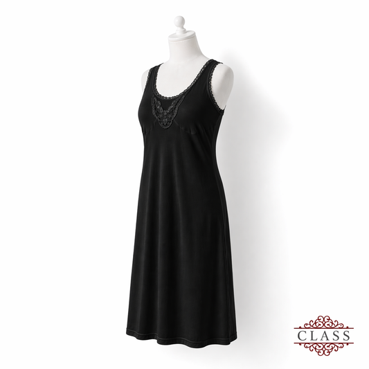 فانيلا نسائي طويل مكسي (شلحة) قطن 100% | Women’s Maxi Cotton Slip