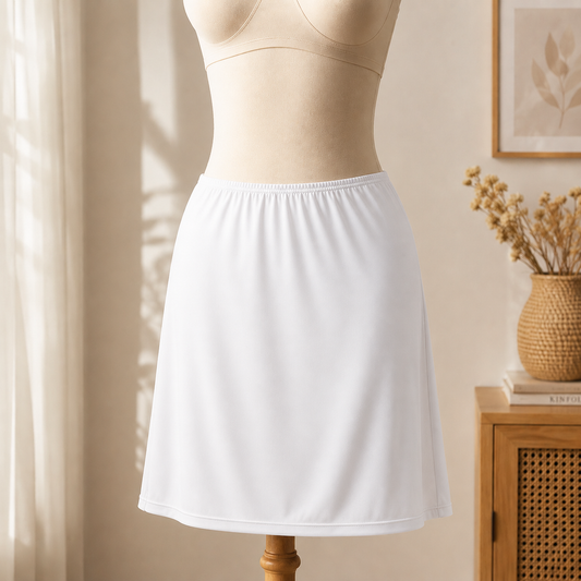 2901 | تنورة داخلية نسائية نايلون – NBB | Women's Nylon Half Slip Skirt