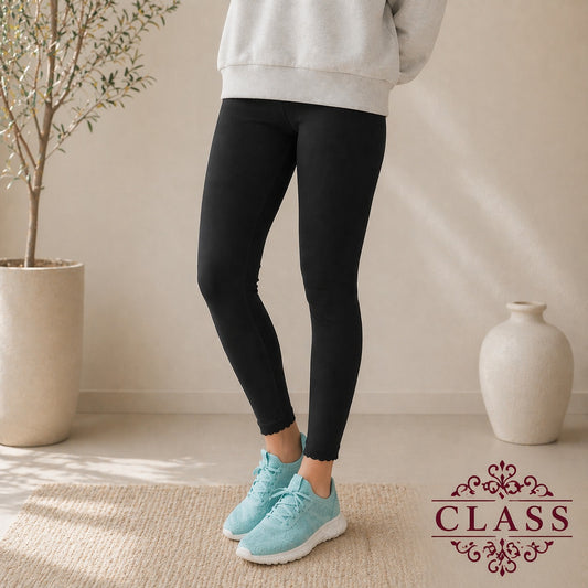 فيزون أسود قطني نسائي | Black Cotton Women’s Leggings
