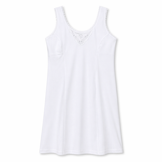 فانيلا نسائي متوسط الطول (شلحة) | Women’s Mid-Length Cotton Slip