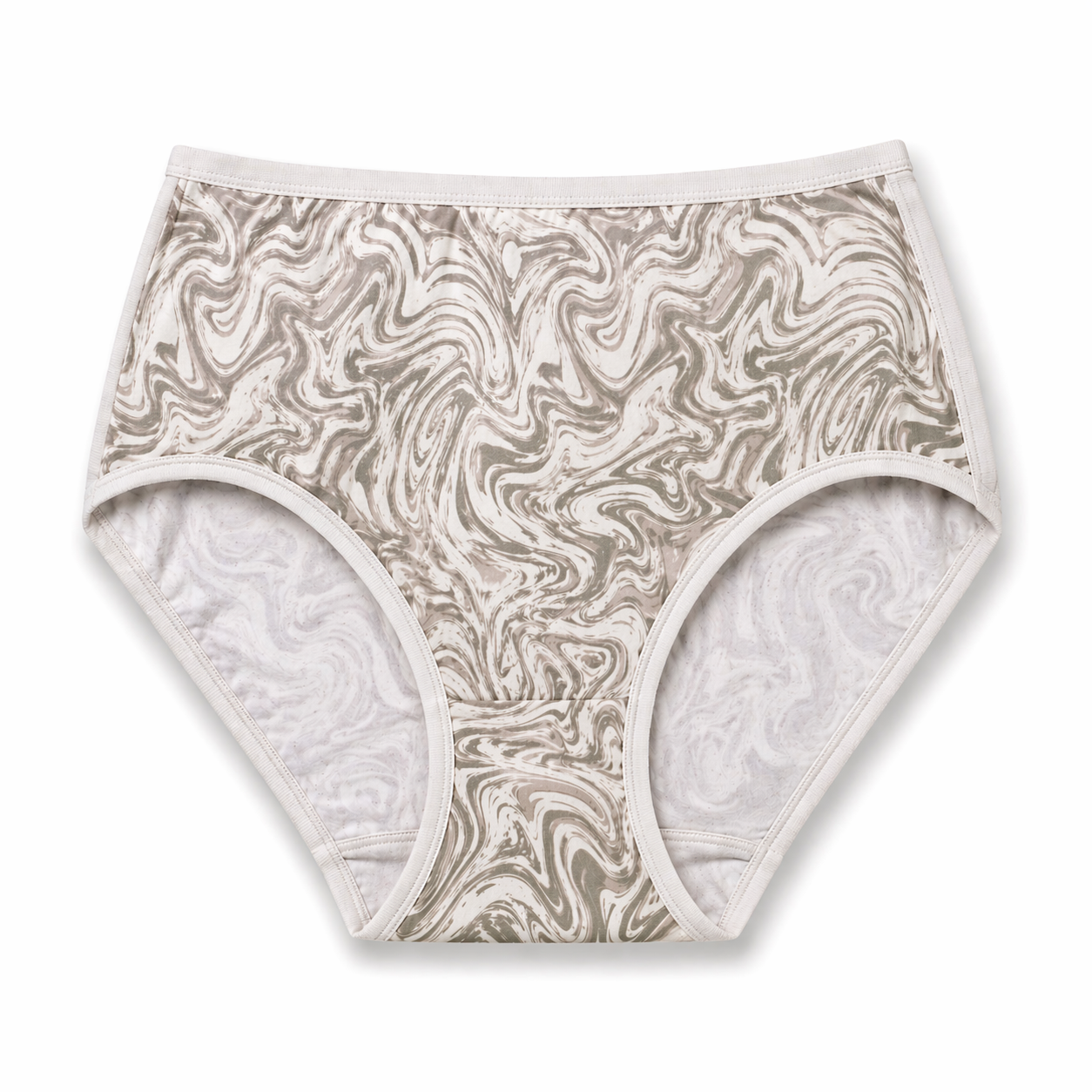 سليب نسائي عالي الخصر (بكج 6 قطع) – TOLIN Women High Waist Briefs 6-Pack (صناعة تركية)