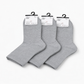 جوارب رياضية رجالية قطنية قصيرة 3 قطع إيبلا – Ebla Men’s Athletic Cotton Short Socks