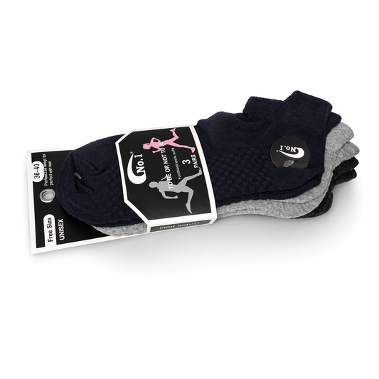 جوارب رياضي نسائي 3 قطع | Women’s Sports Socks Set (3 Pairs)