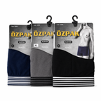 بوكسر رجالي قطن ميلانج أوزباك – ÖZPAK Melange Cotton Boxer (صناعة تركية)
