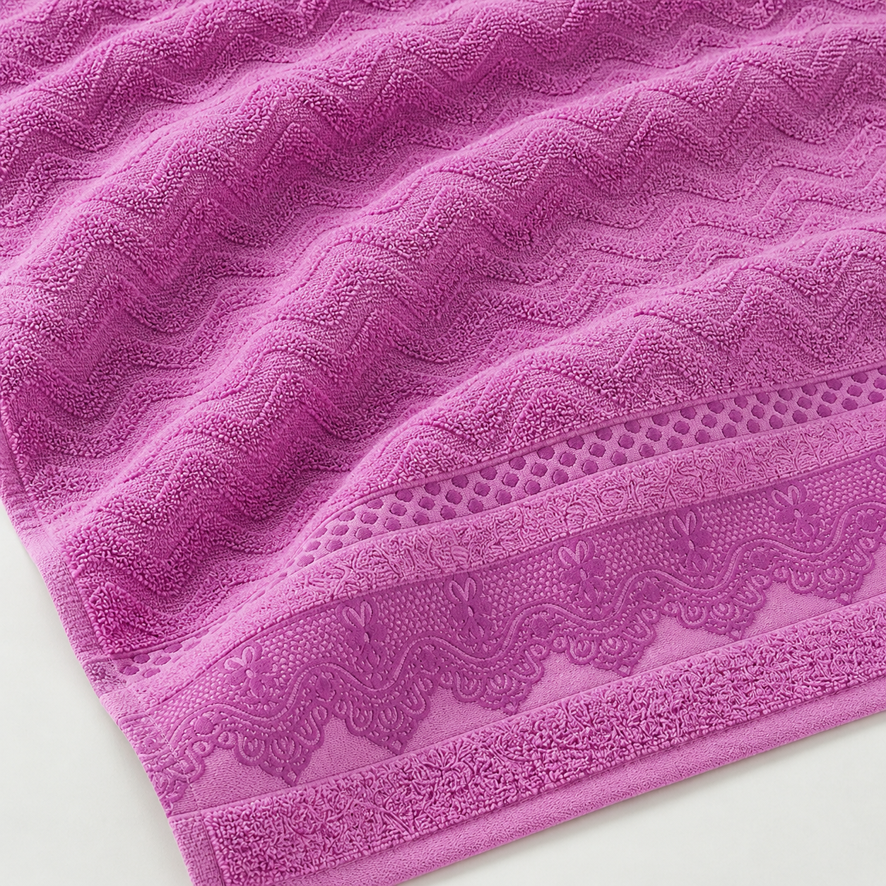 باكيج بشاكير مكة بريميوم – 4 قطع بألوان مختلفة | Makkah Premium Cotton Towel Set – 4 Colors
