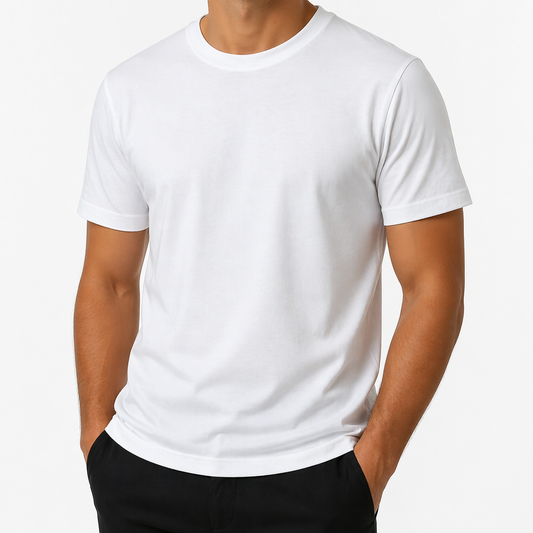 تيشيرت رجالي قطني قبة دائرية كلاسيك – CLASS Cotton Crew Neck T-Shirt