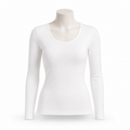 608 | بلوزة كم  كوزا سيمليس فري سايز – koza Women Seamless Free Size Body