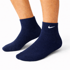 جوارب رياضية رجالية قطنية قصيرة 3 قطع إيبلا – Ebla Men’s Athletic Cotton Short Socks