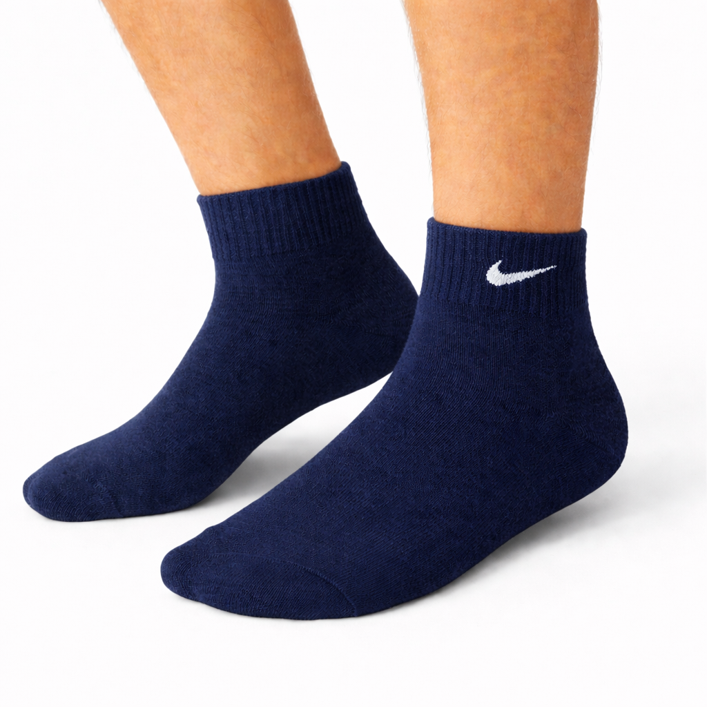 جوارب رياضية رجالية قطنية قصيرة – Men’s Athletic Cotton Short Socks