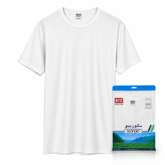 فانيلا رجالي قطن 100% كوري سكـوربيو – Korean Scorpio Cotton Undershirt