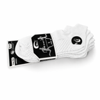 جوارب رياضي نسائي أبيض 3 قطع | Women’s White Sports Socks Set (3 Pairs)