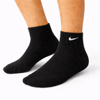 جوارب رياضية رجالية قطنية قصيرة 3 قطع إيبلا – Ebla Men’s Athletic Cotton Short Socks