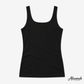 شيال عريض قطني نسائي أسود | Black Cotton Wide Strap Camisole