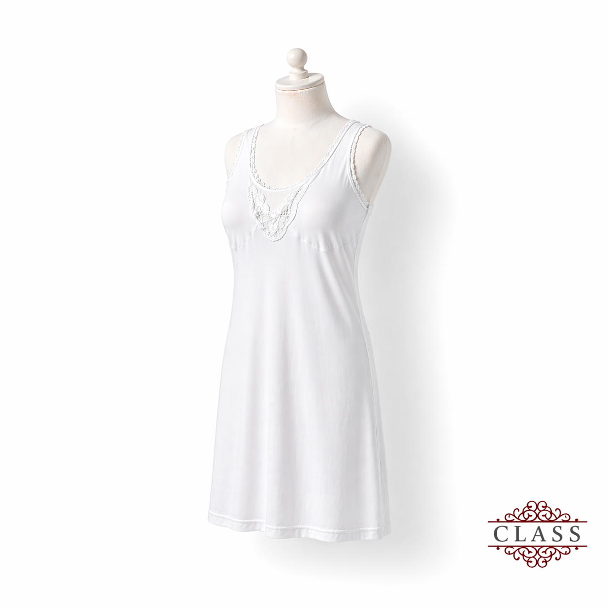 فانيلا نسائي متوسط الطول (شلحة) | Women’s Mid-Length Cotton Slip