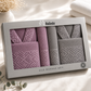 **طقم روب ومناشف ثنائي رجالي - نسائي فاخر من روليندا – Rolinda Luxury Duo Spa Collection**