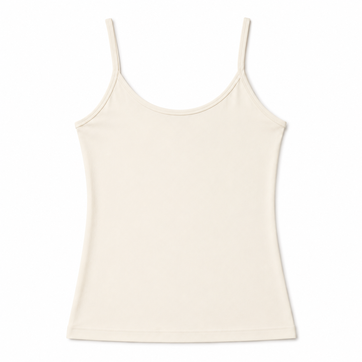 1223 | شيال نسائي قطني – تصميم بظهر مستقيم – Tolin تولين | Women's Cotton Camisole