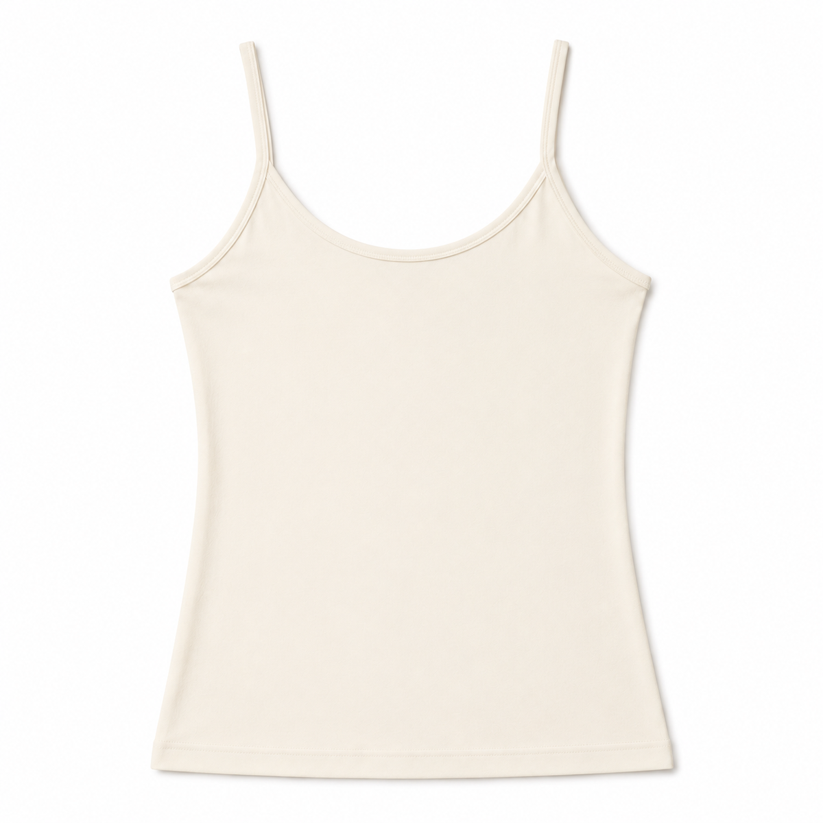 1223 | شيال نسائي قطني – تصميم بظهر مستقيم – Tolin تولين | Women's Cotton Camisole