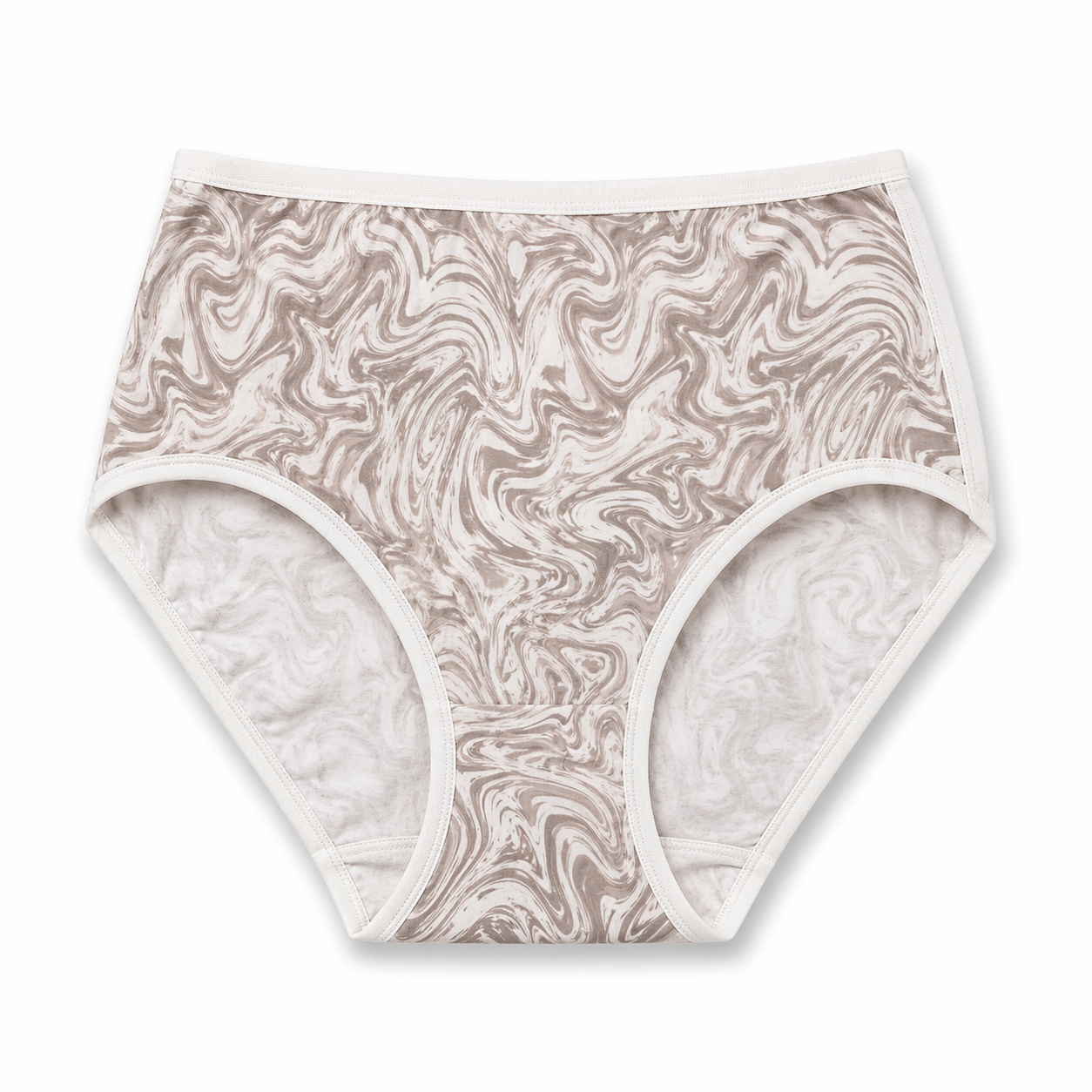 سليب نسائي عالي الخصر (بكج 6 قطع) – TOLIN Women High Waist Briefs 6-Pack (صناعة تركية)