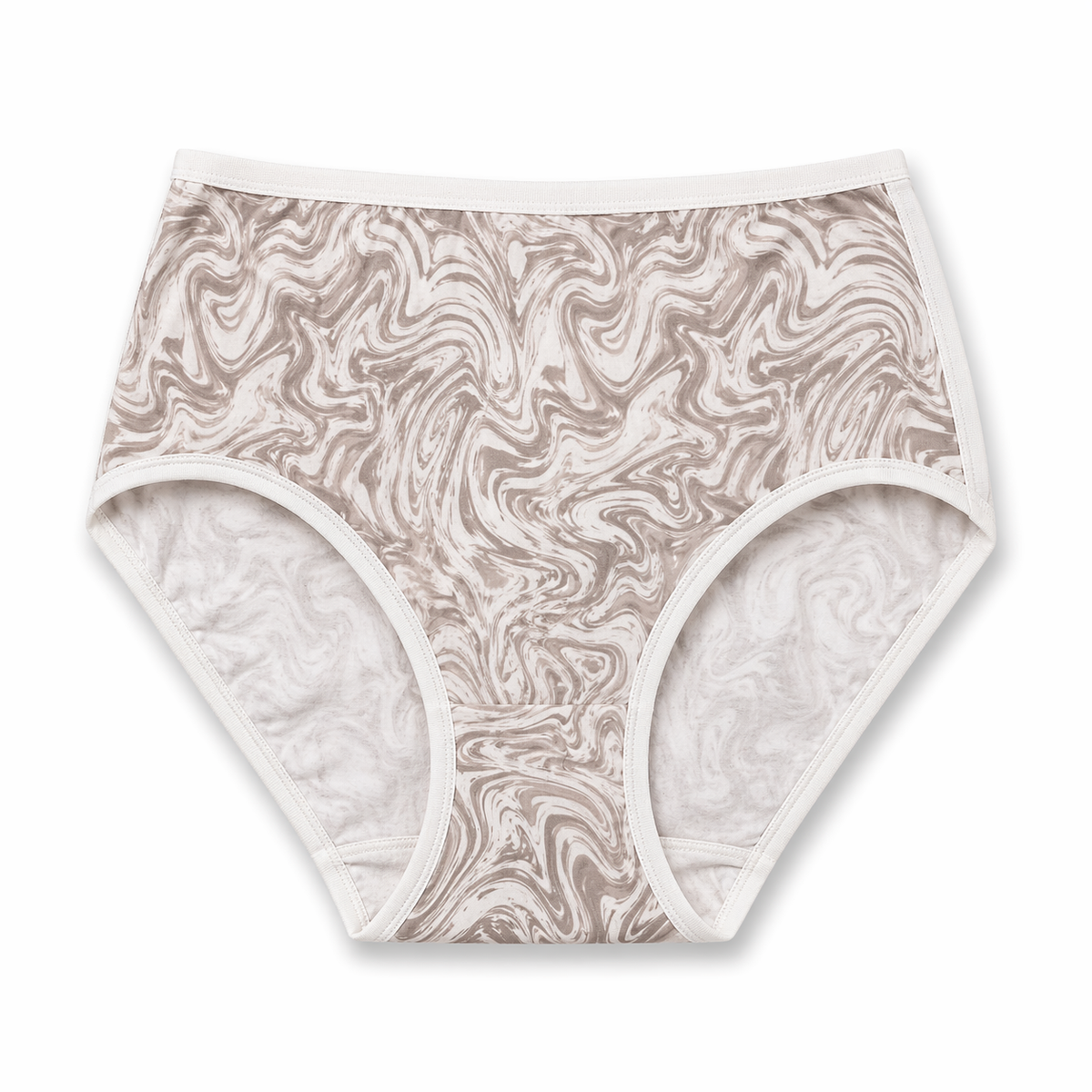 سليب نسائي عالي الخصر (بكج 6 قطع) – TOLIN Women High Waist Briefs 6-Pack (صناعة تركية)