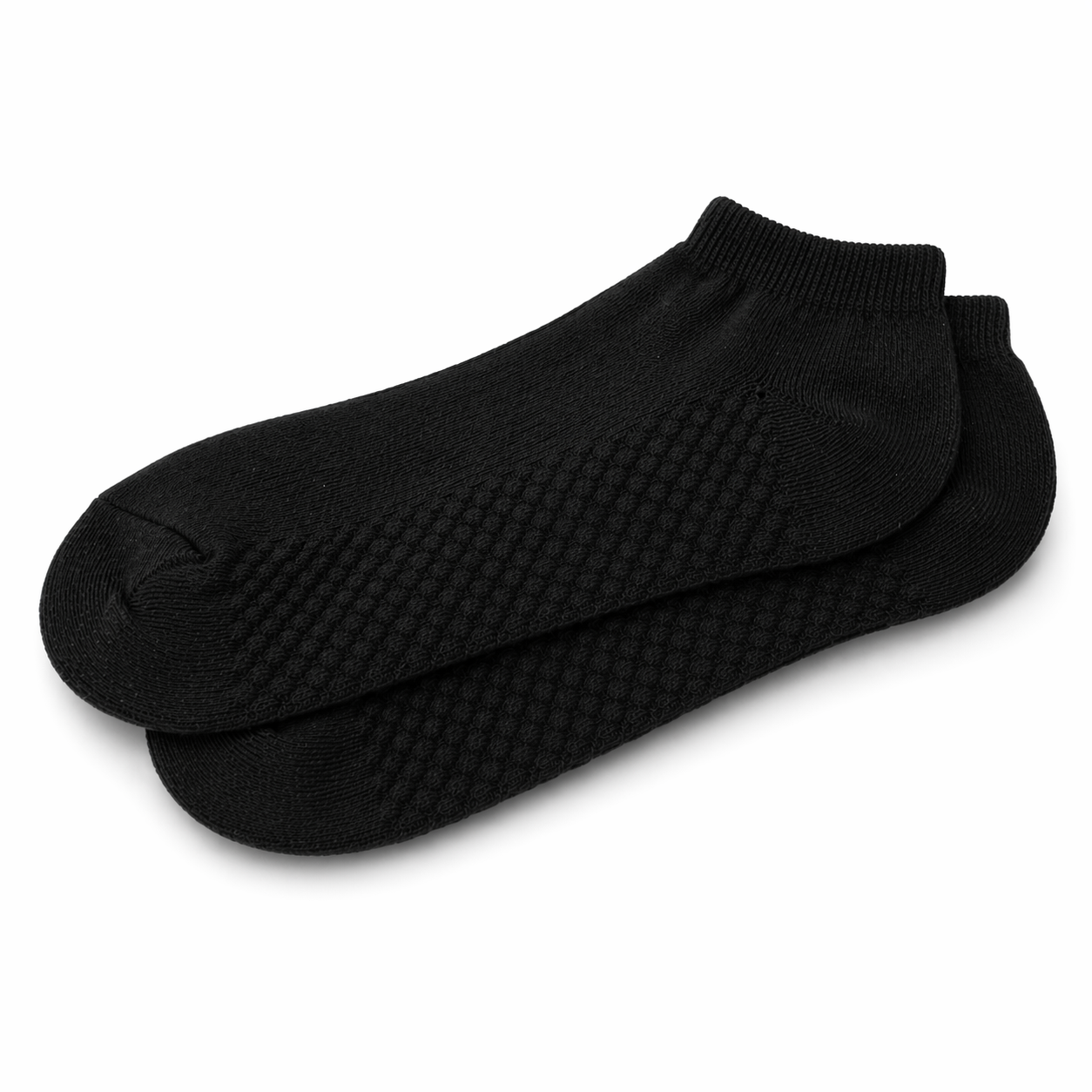 جوارب رياضي نسائي أسود 3 قطع | Women’s Black Sports Socks Set (3 Pairs)