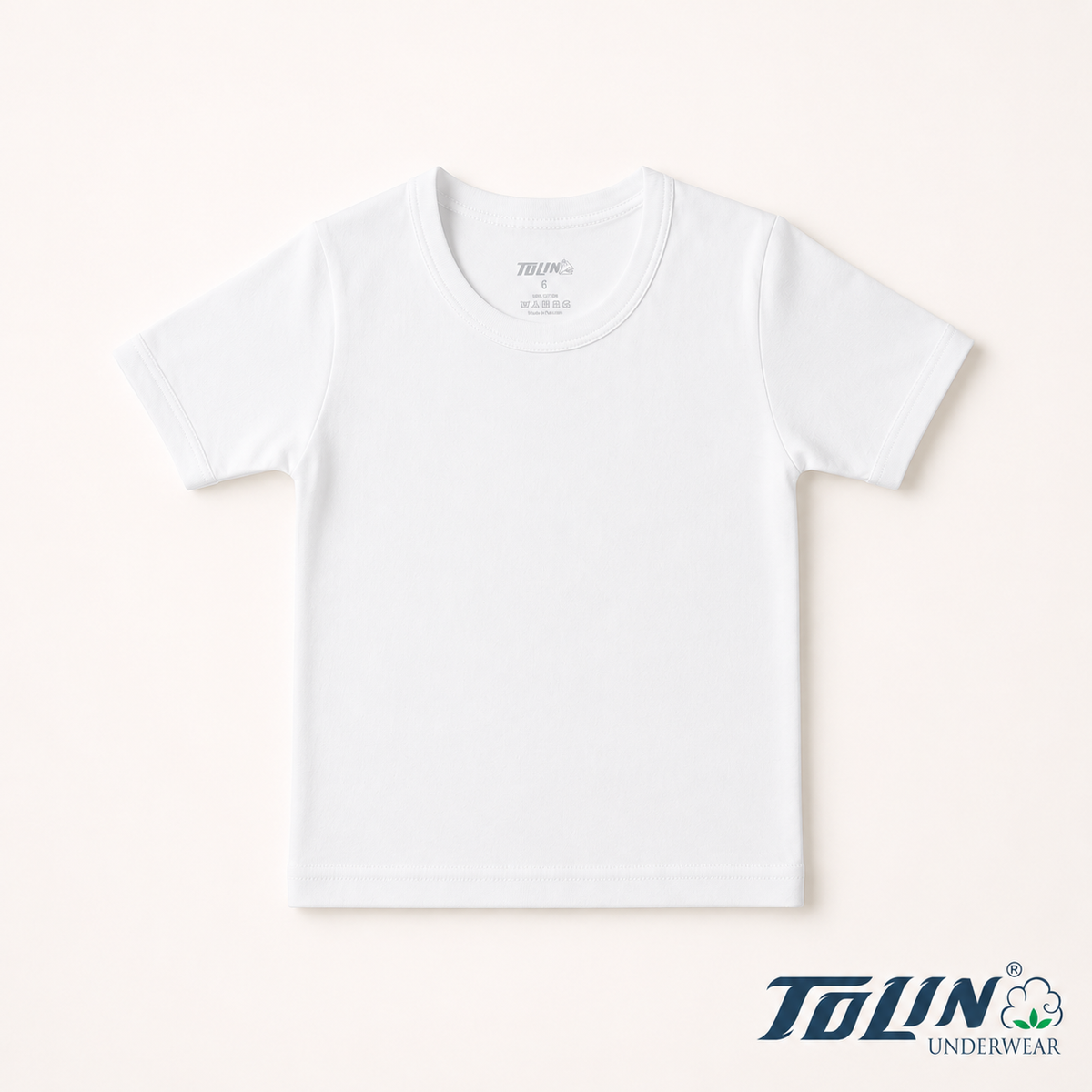 تولين | فانيلا ولادي نص كم قطن 100% – TOLIN Turkish Cotton Boys T-Shirt