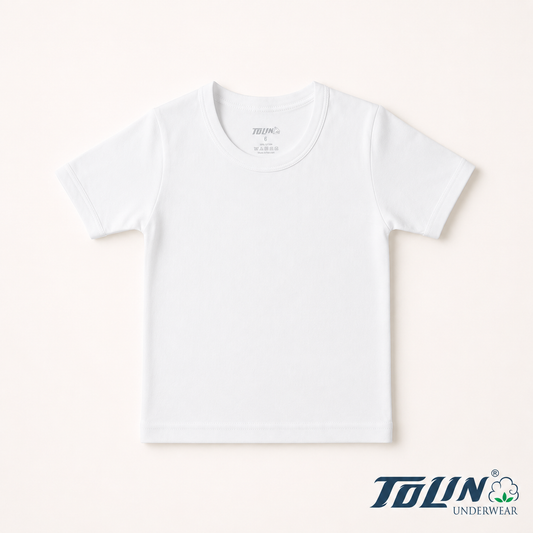 تولين | فانيلا ولادي نص كم قطن 100% – TOLIN Turkish Cotton Boys T-Shirt
