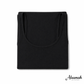 شيال بروتيل رفيع قطني أسود من السماح | Alsamah Black Thin Strap Cotton Camisole