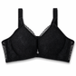ستيان دانتيل بكمر شفاف عريض | Lace Bra with Wide Sheer Band