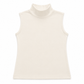 1257 | توب نسائي بياقة عالية بدون أكمام – Tolin تولين | Women's Sleeveless Mock Neck Top