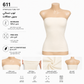 611 |  توب نسائي كوزا بدون حمالات – Koza Strapless Tube Top