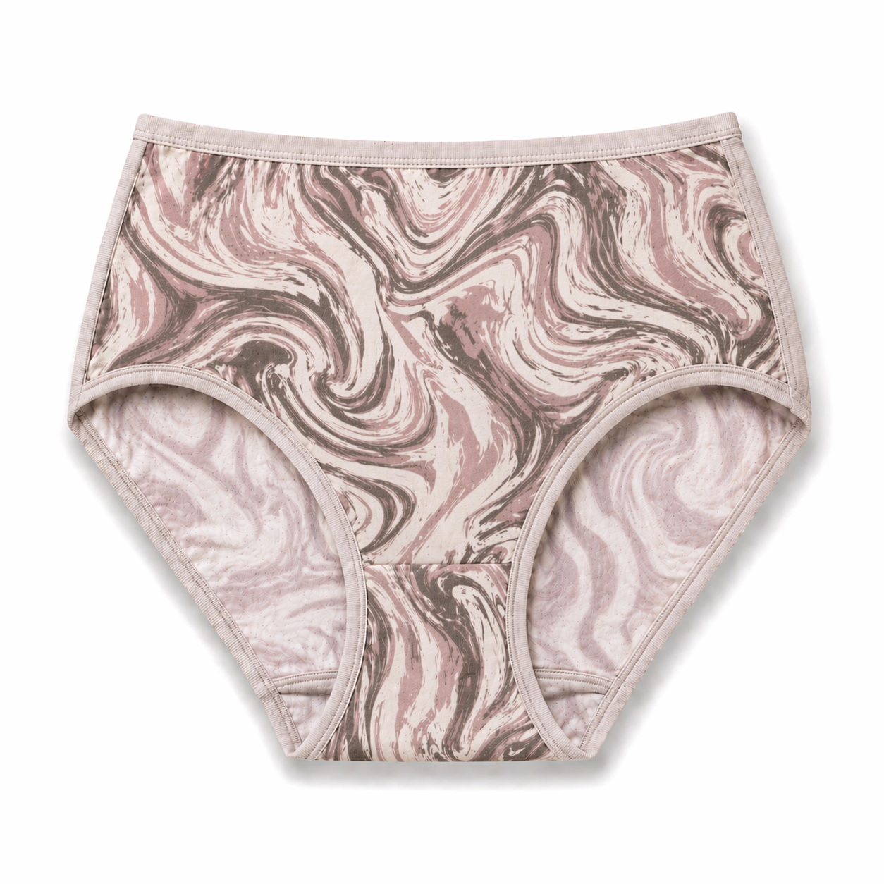 سليب نسائي عالي الخصر (بكج 6 قطع) – TOLIN Women High Waist Briefs 6-Pack (صناعة تركية)