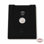 فانيلا نسائي أسود بأكمام طويلة دانتيل قطنية | Women’s Black Long Sleeve Lace Cotton Top