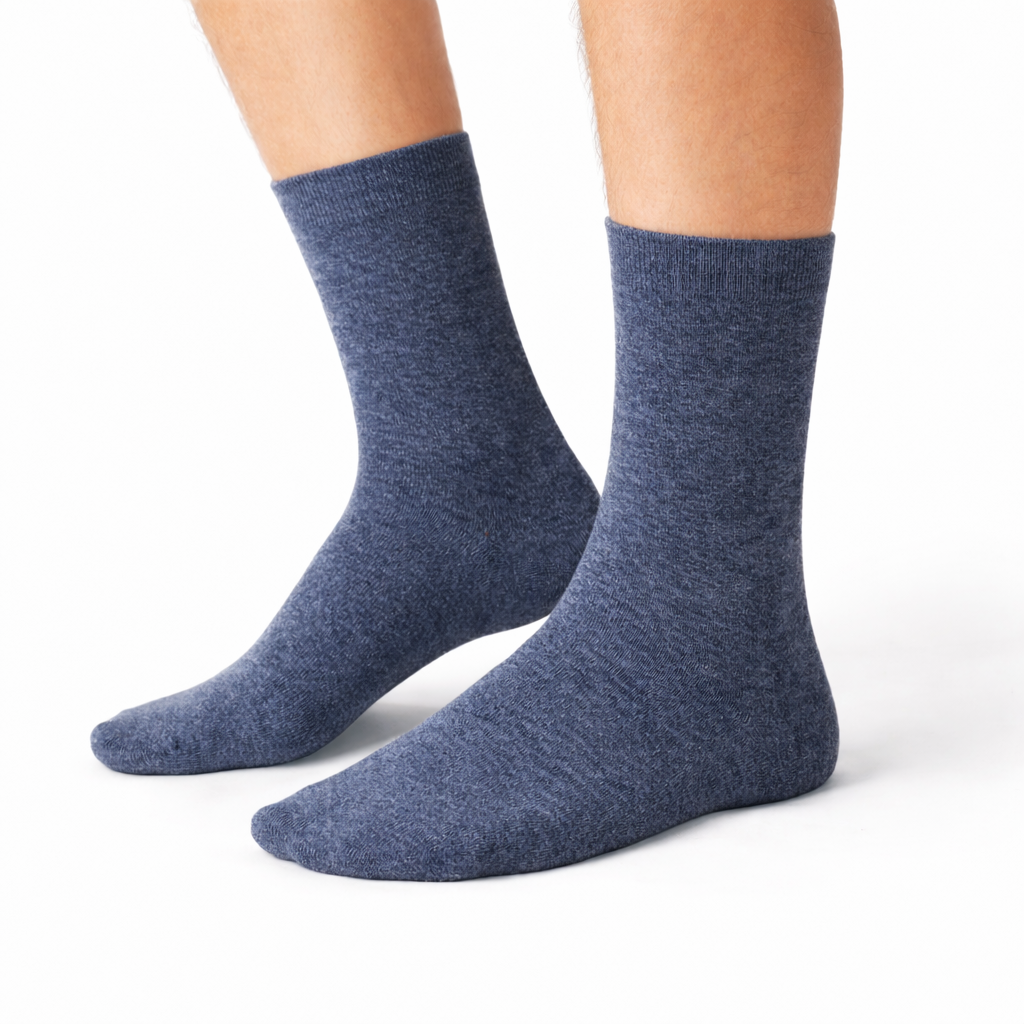 جوارب رجالية قطنية طويلة من برو (PRO Socks) – Cotton Crew Socks
