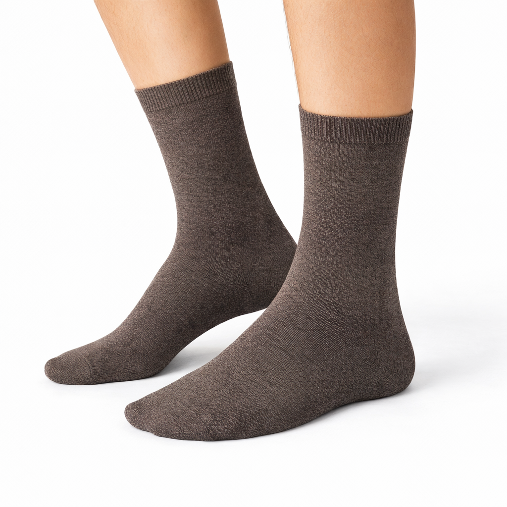 جوارب رجالية قطنية طويلة من برو (PRO Socks) – Cotton Crew Socks