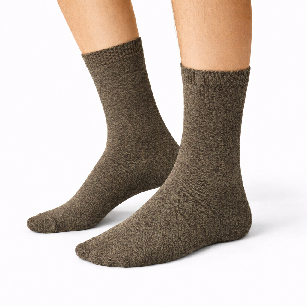 جوارب رجالية قطنية طويلة من برو (PRO Socks) – Cotton Crew Socks