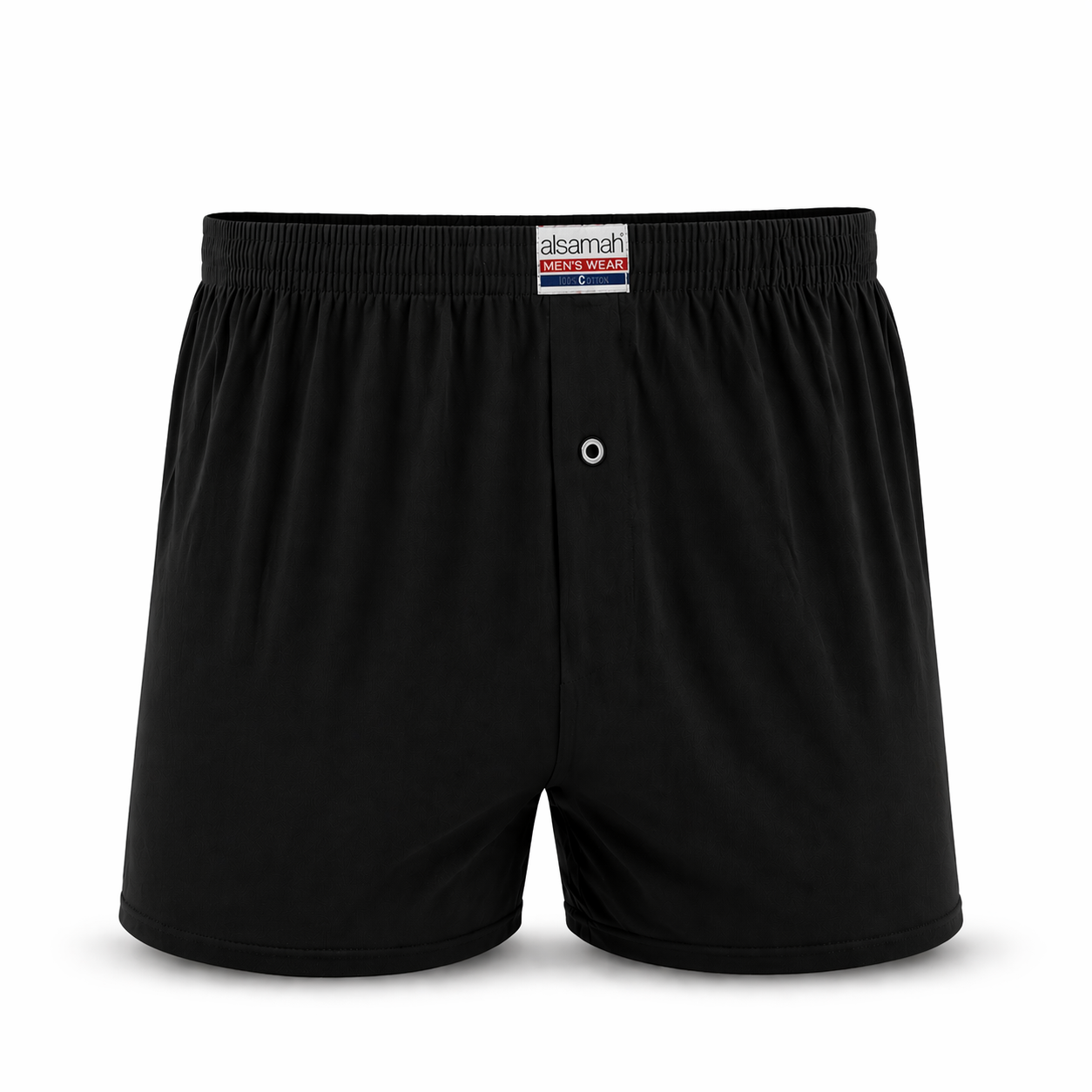 شورت رجالي قطني 100% (قطعتين) – السماح | Alsamah 2-Pack Cotton Shorts