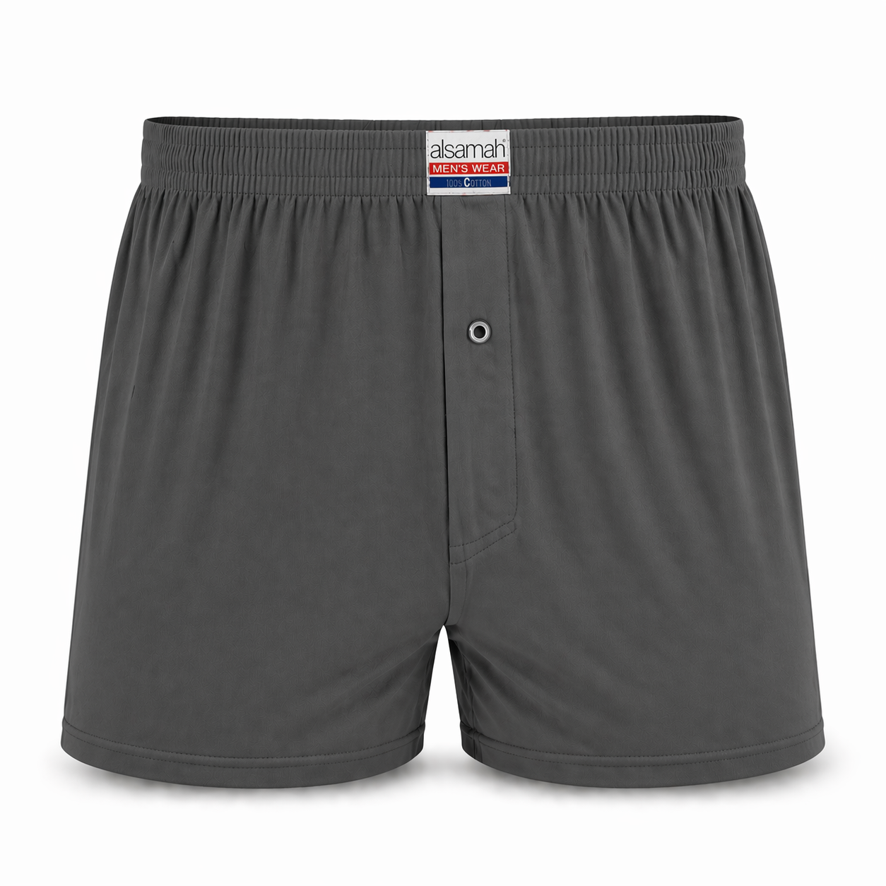 شورت رجالي قطني 100% (قطعتين) – السماح | Alsamah 2-Pack Cotton Shorts