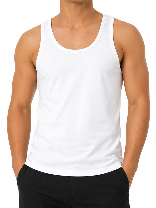 فانيلا رجالي شيّال قطن مريح – OTS | OTS Cotton Tank Top
