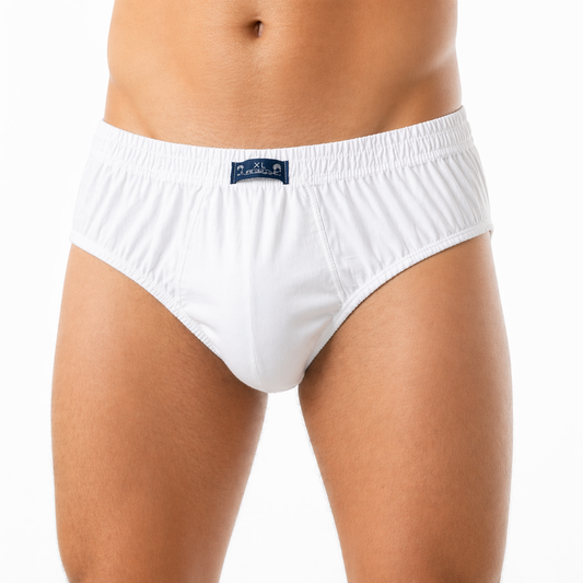 سليب رجالي داخلي قطن 6 قطع أبيض – Dream | Dream Men’s Cotton Briefs Pack of 6