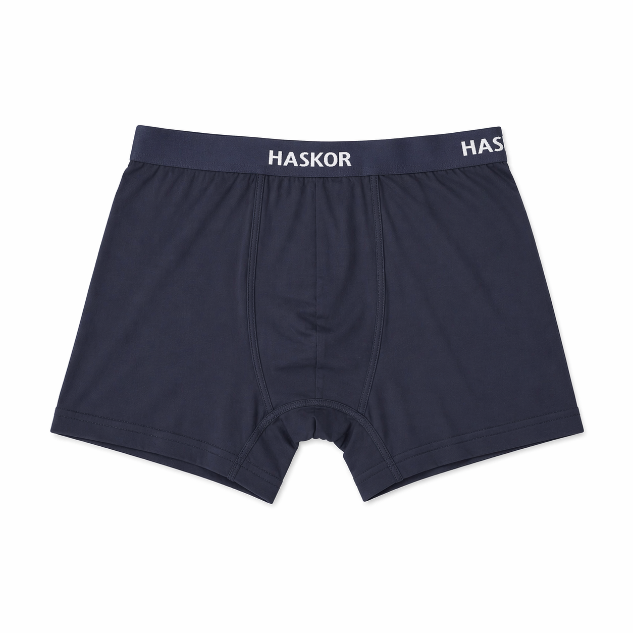 بوكسر رجالي قطني 95% ملون (أسود – كحلي – سكني) – سوبر حسكور | Super Haskor Cotton Boxer