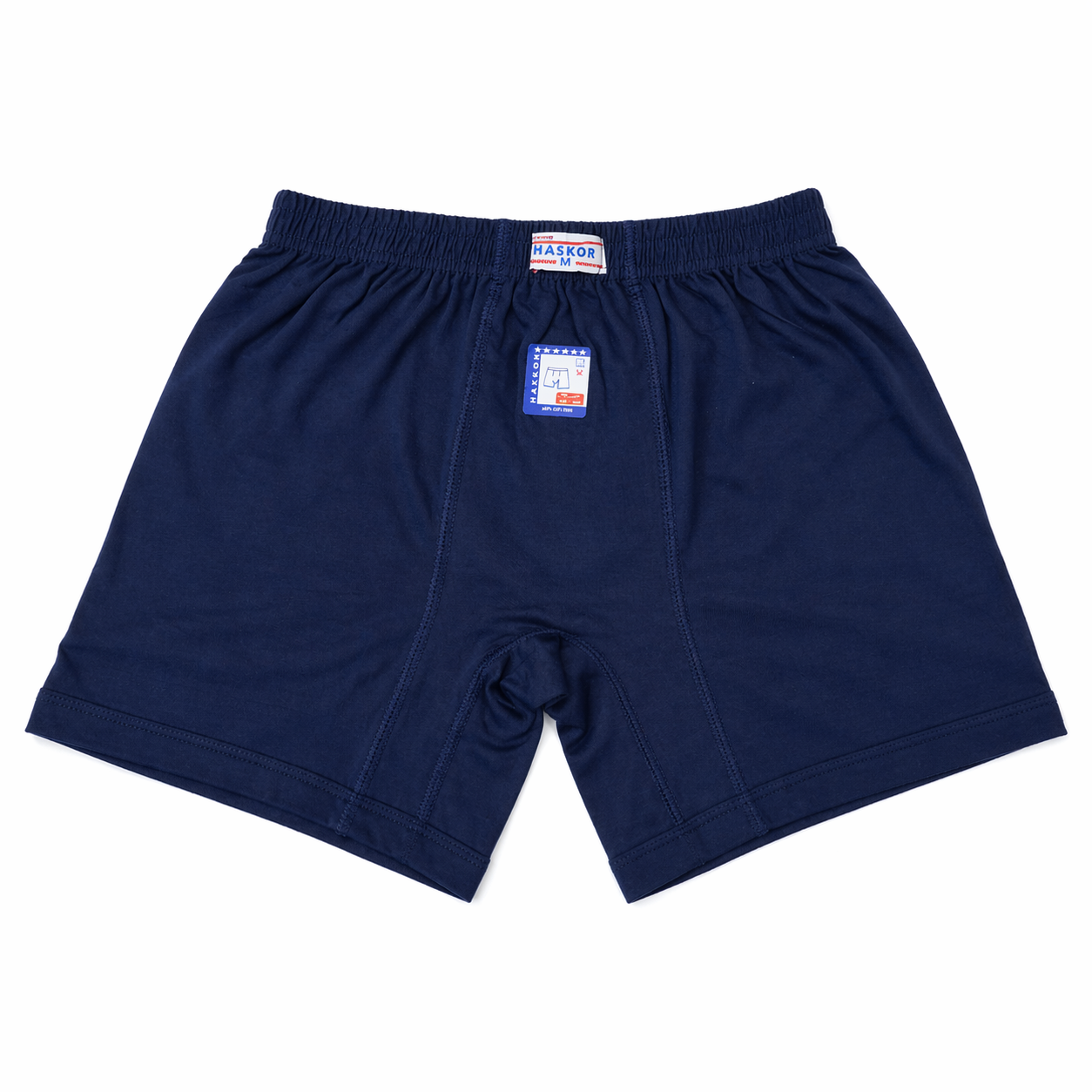 شورت رجالي قطني 100% ملون (أسود – كحلي – سكني) – سوبر حسكور | Super Haskor Cotton Shorts
