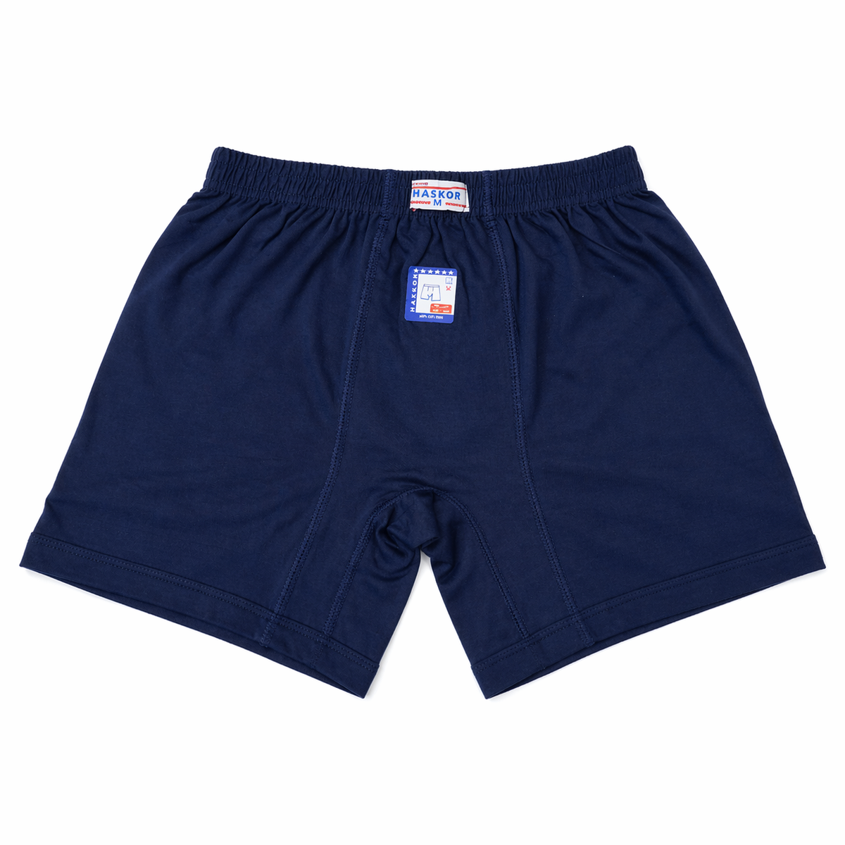 شورت رجالي قطني 100% ملون (أسود – كحلي – سكني) – سوبر حسكور | Super Haskor Cotton Shorts