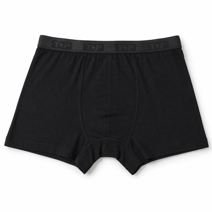 بوكسر رجالي (عدد 3) قطن 100% ألوان متعددة – TOP | TOP Men’s Cotton Boxer Briefs