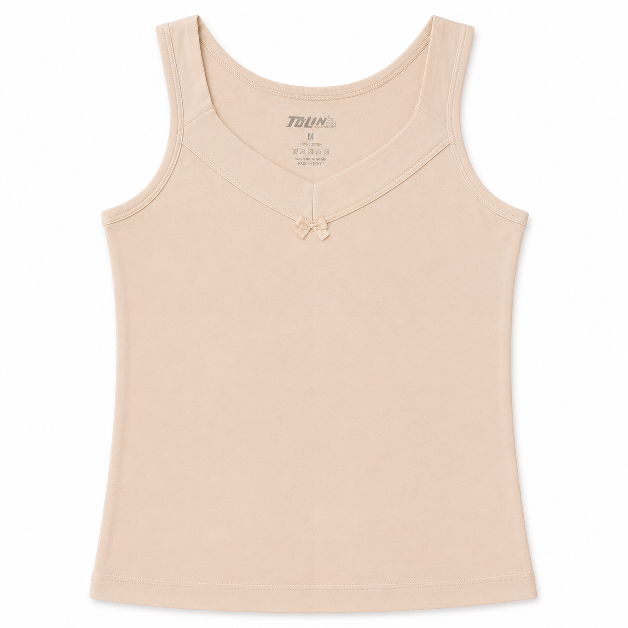 1214 | شيال نسائي قطني – Tolin تولين | Women’s Cotton Camisole