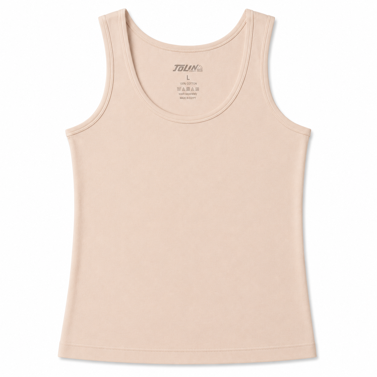 1216 | شيال نسائي قطني – Tolin تولين | Women’s Cotton Tank Top