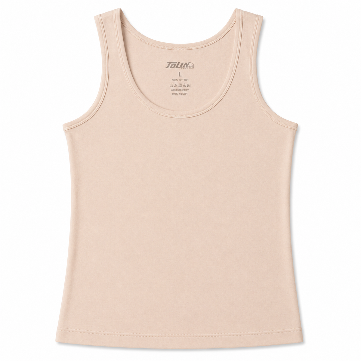 1216 | شيال نسائي قطني – Tolin تولين | Women’s Cotton Tank Top